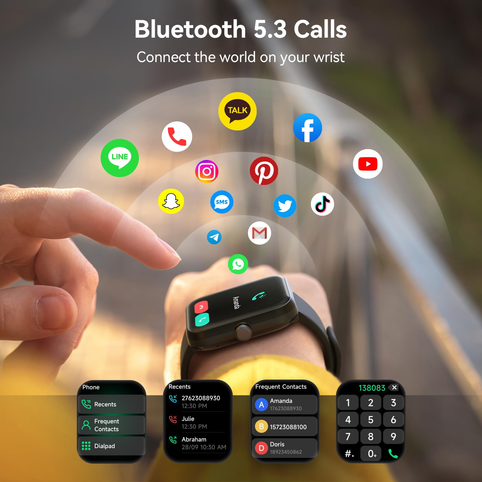 FemmeFit Smartwatch: Alexa, Waterproof, 100+ Sports - Small Enterprise