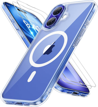 Miracase Magnetic iPhone 14 Case with Protectors