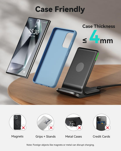 INIU GlowCharge 15W Qi Wireless Charging Station - Small Enterprise