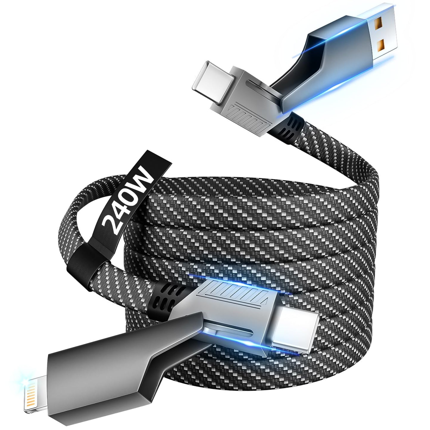 QuadCharge 65W: 4-in-1 Fast Multi-Cable