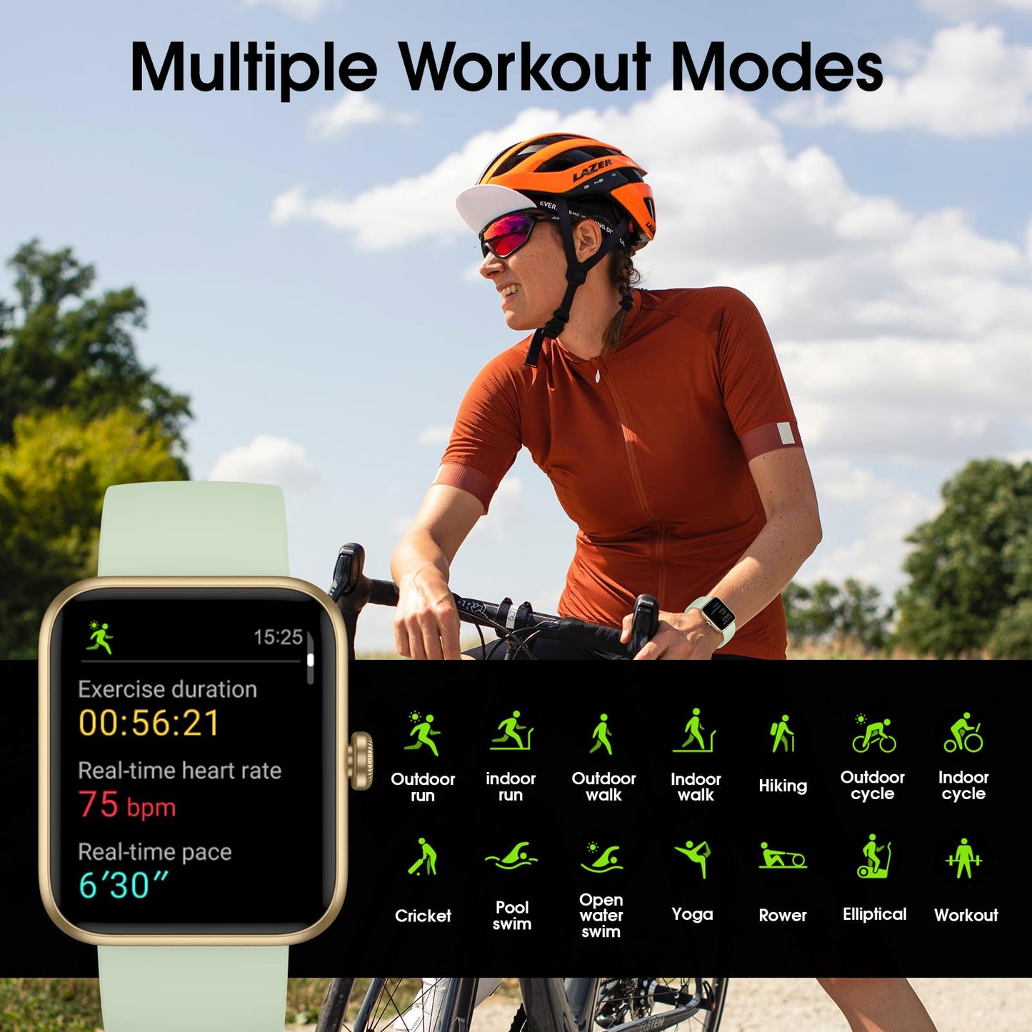 FitWatch Pro: Heart & Sleep Tracker Smartwatch 1.5 - Small Enterprise
