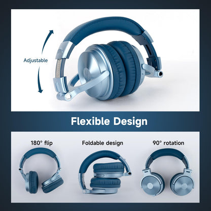 OneOdio ProC: 110Hr Bluetooth Foldable Bass Headset