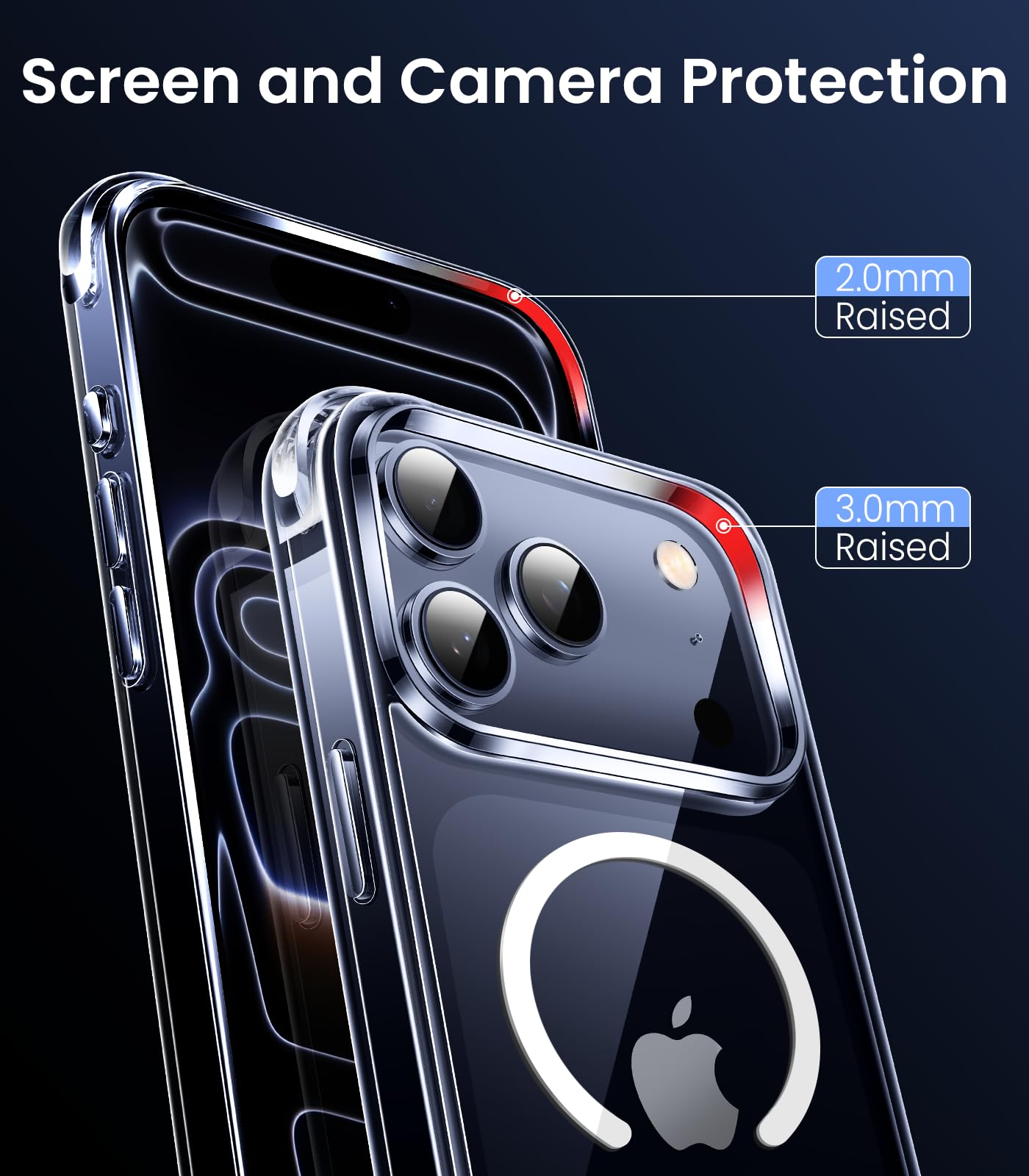 CrystalGuard i16: Clear, Tough, Anti-Yellowing Case