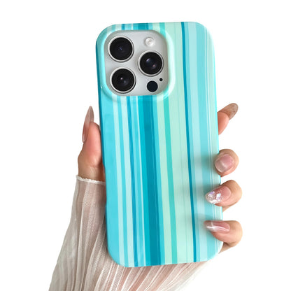 Yeddabox for iPhone 17 Pro Max Case Cute Striped Phone Case Soft TPU Slim Shockproof Phone Cover for Women Girls, Pink