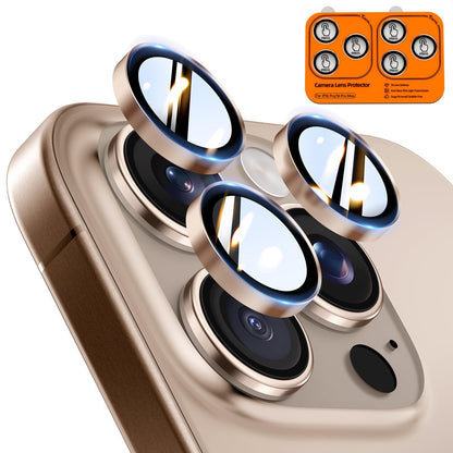 TOCOL Camera Lens Protector for iPhone 17 Tempered Glass HD Individual Scratch Resistant Camera Cover Accessories Case Friendly 2 Pack（Clear）