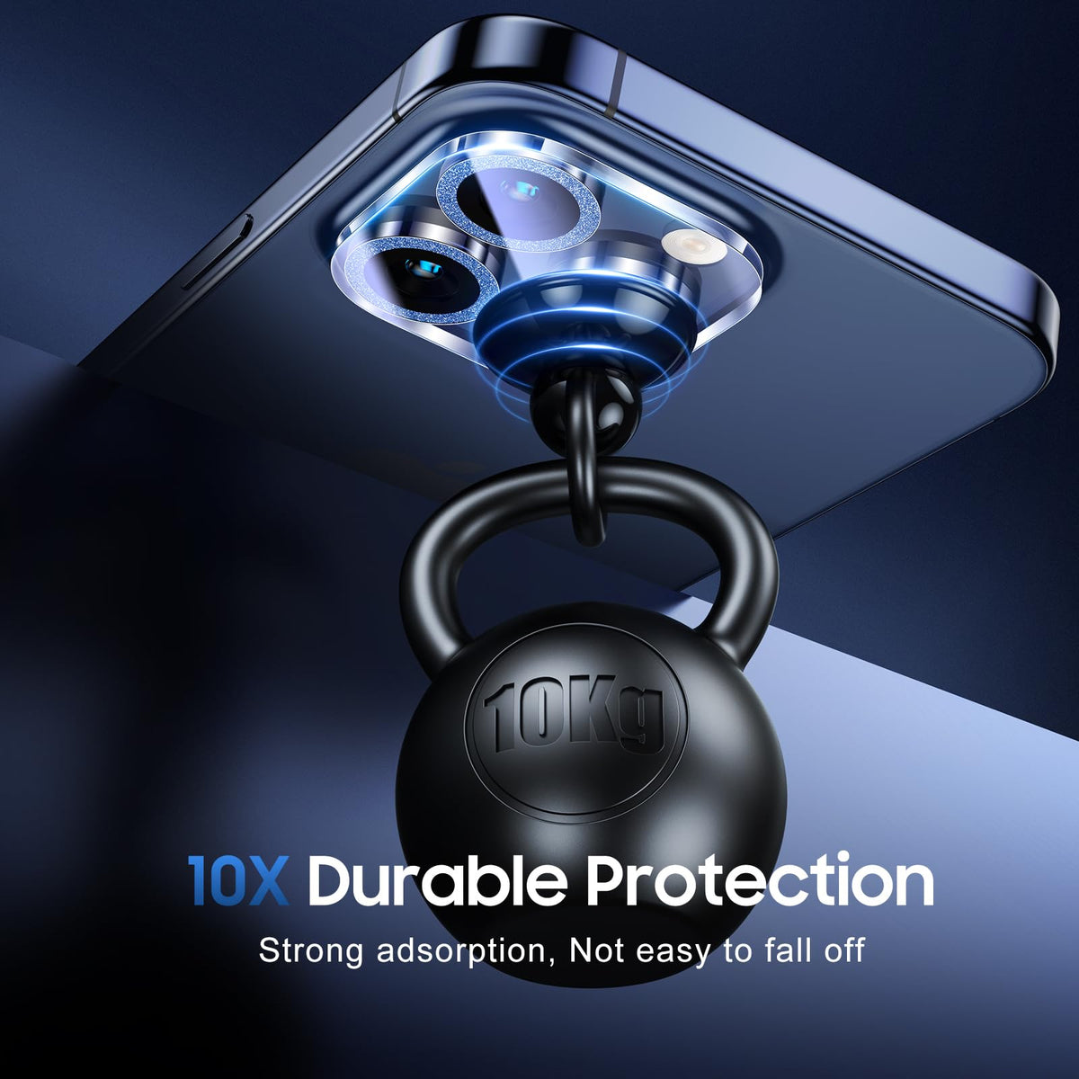 UniqueMe for 3 Pack iPhone 16 Pro/iPhone 16 Pro Max Camera Lens Protector