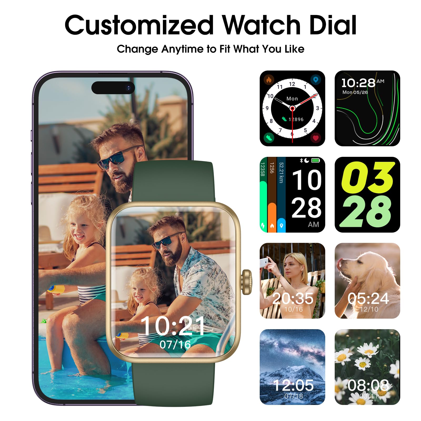 FitWatch Pro: Heart & Sleep Tracker Smartwatch 1.5 - Small Enterprise