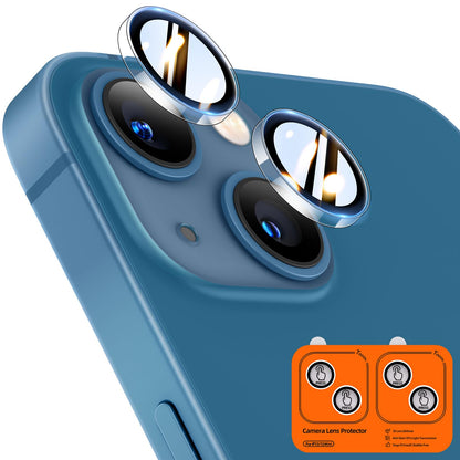 TOCOL Camera Lens Protector for iPhone 17 Tempered Glass HD Individual Scratch Resistant Camera Cover Accessories Case Friendly 2 Pack（Clear）