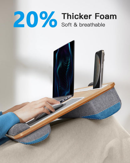 VersaLap Pro: 17” Laptop Desk w/ Mouse & Wrist Pad