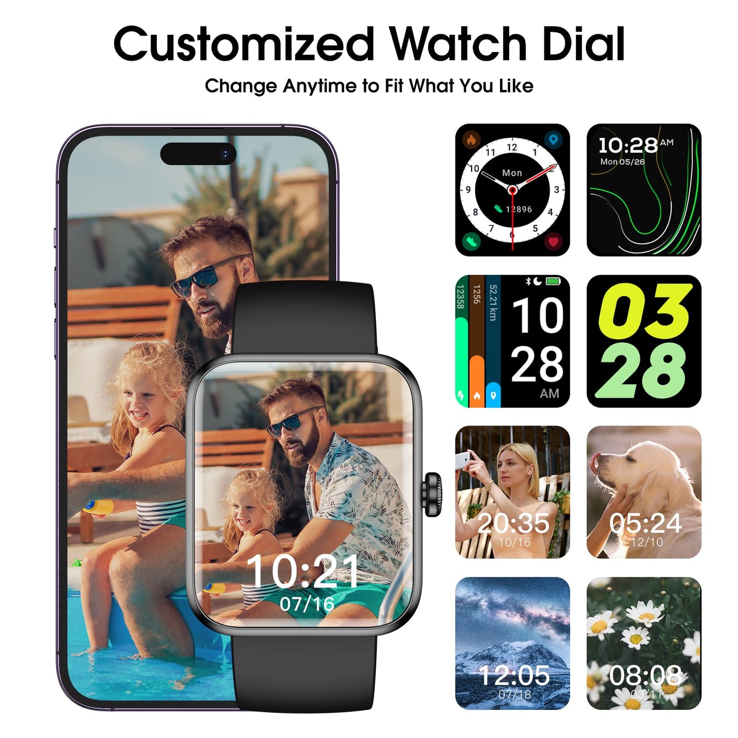 FitWatch Pro: Heart & Sleep Tracker Smartwatch 1.5 - Small Enterprise