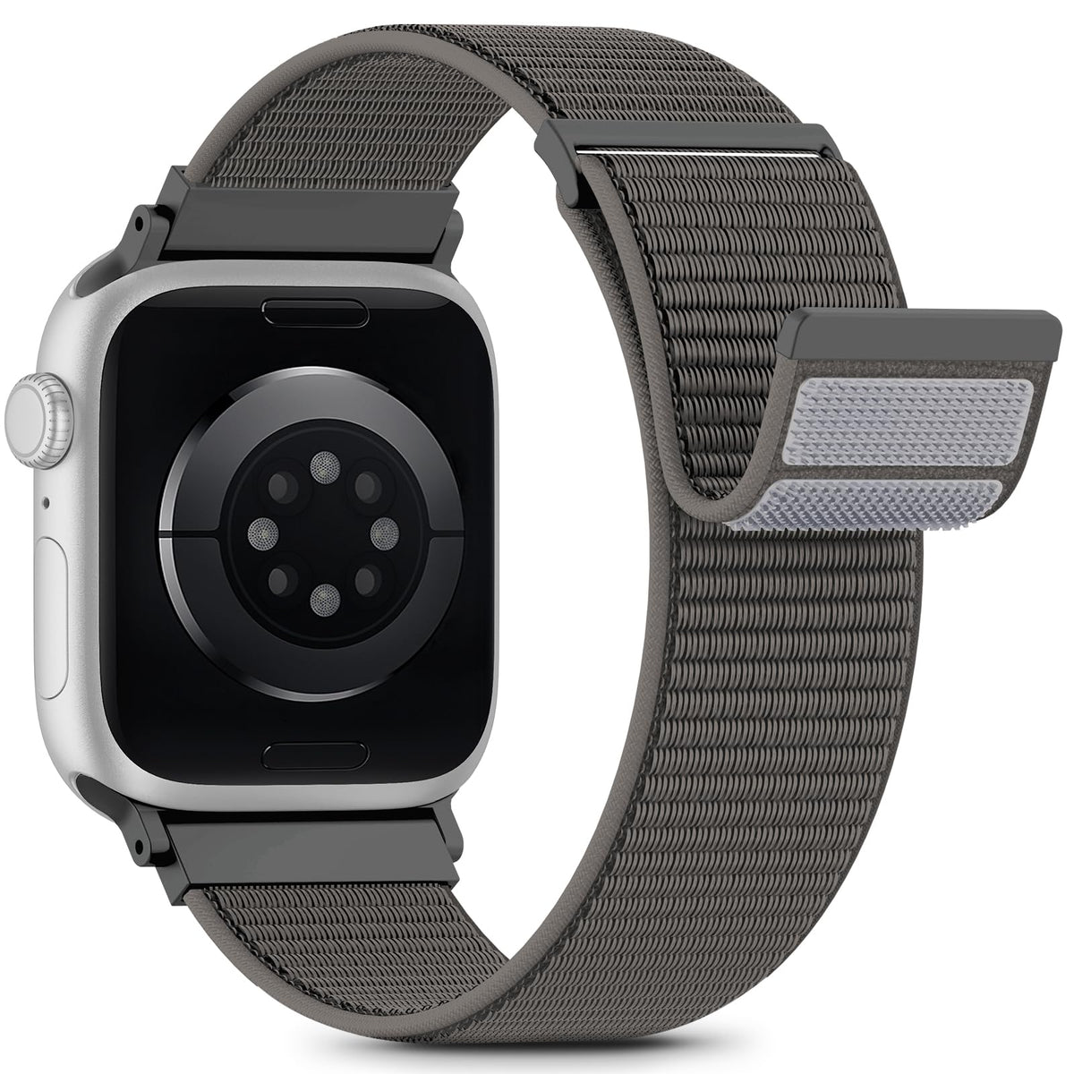 Nylon Loop Sport Band Compatible with Apple Watch Bands 44mm 45mm 46mm 49mm 42mm for Women Men, iWatch Wrist Straps for Ultra 3 2, Se, Series 11 10 9 8 7, Breathable, Soft Band Ideal for Outdoor