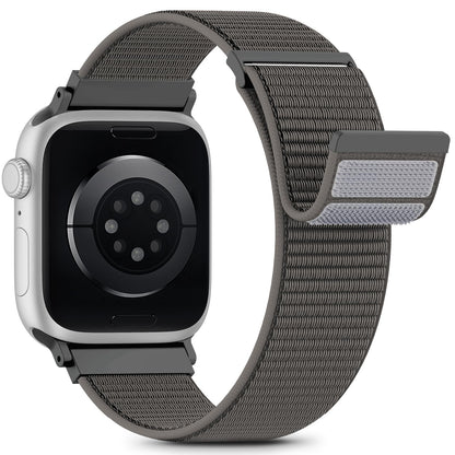 Nylon Loop Sport Band Compatible with Apple Watch Bands 44mm 45mm 46mm 49mm 42mm for Women Men, iWatch Wrist Straps for Ultra 3 2, Se, Series 11 10 9 8 7, Breathable, Soft Band Ideal for Outdoor