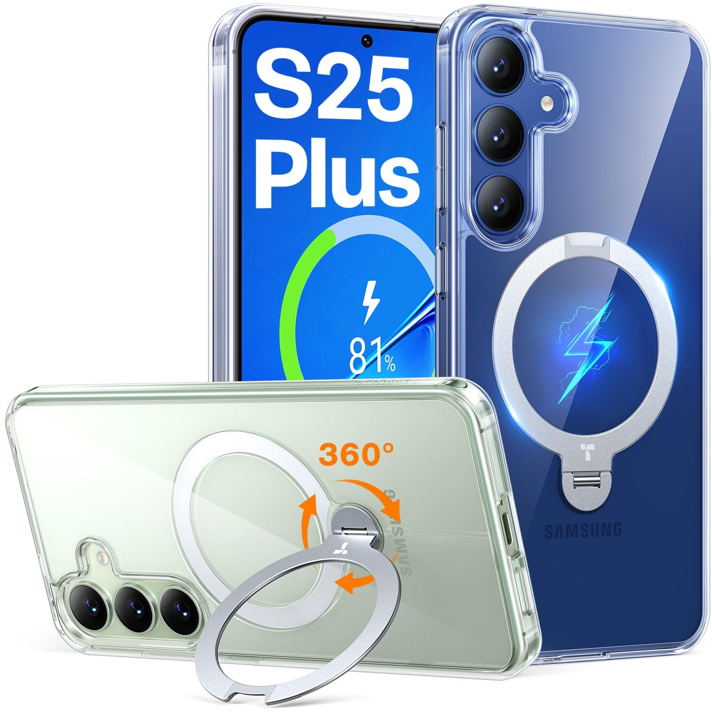 TORRAS Q3 Spin Samsung S26 Ultra Case MagSafe