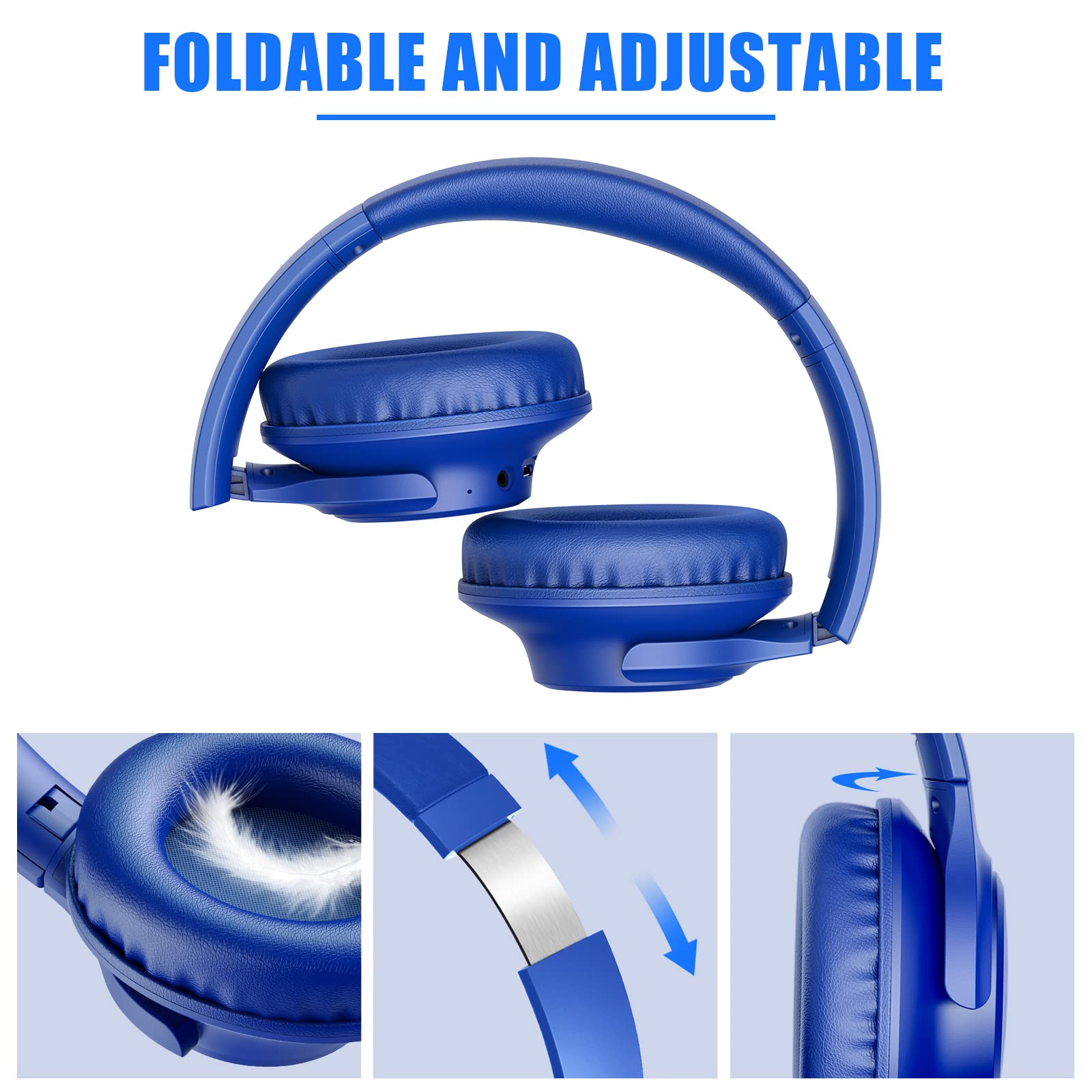 KVIDIO ProBass 65H Wireless Headphones - Travel Ready! - Small Enterprise