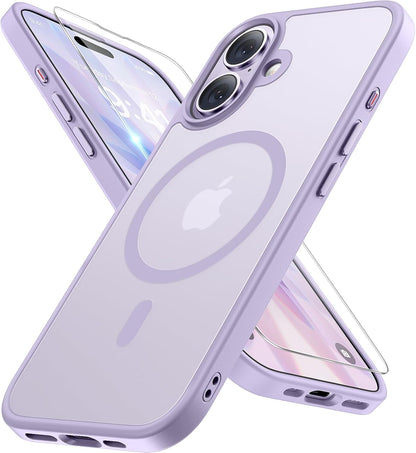 Miracase Magnetic iPhone 14 Case with Protectors
