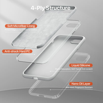 Miracase Capri Blue Slim Shockproof iPhone Case