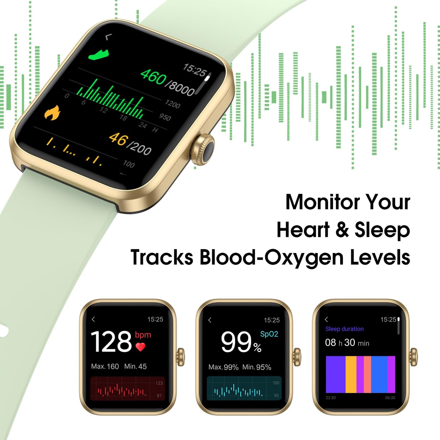 FitWatch Pro: Heart & Sleep Tracker Smartwatch 1.5 - Small Enterprise