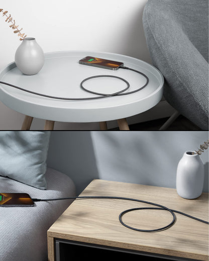 Anker SwiftCharge Nylon USB-C to Lightning Cord 3.3ft