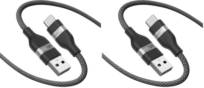 Anker Car Carplay Cable for iPhone 17 16 Pro Max Plus, Upcycled Braided USB A to USB C Car Charger Cord for Samsung Note20 and More (3FT, Black)