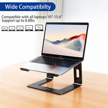 ElevatePro Aluminum Laptop Stand - Ergonomic & Stylish