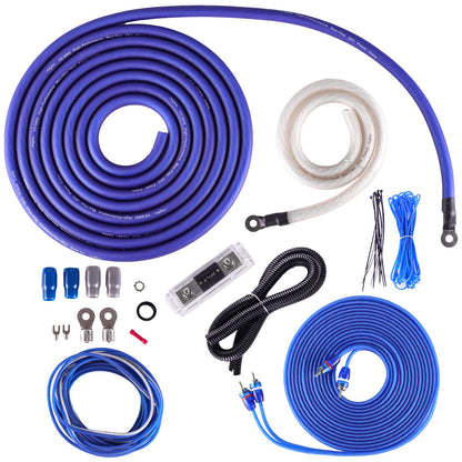 SkarSound Pro 1/0 Gauge OFC Amp Wiring Kit
