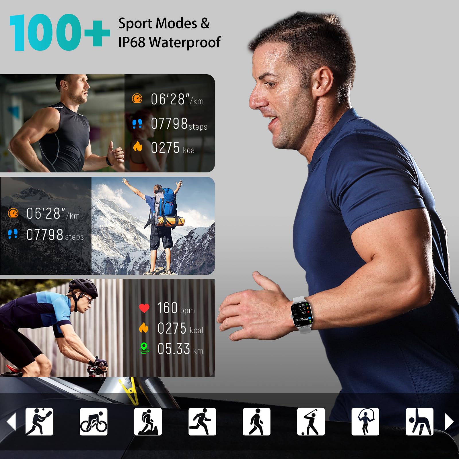 SmartFit Pro: All-in-One Health & Fitness Watch - Small Enterprise