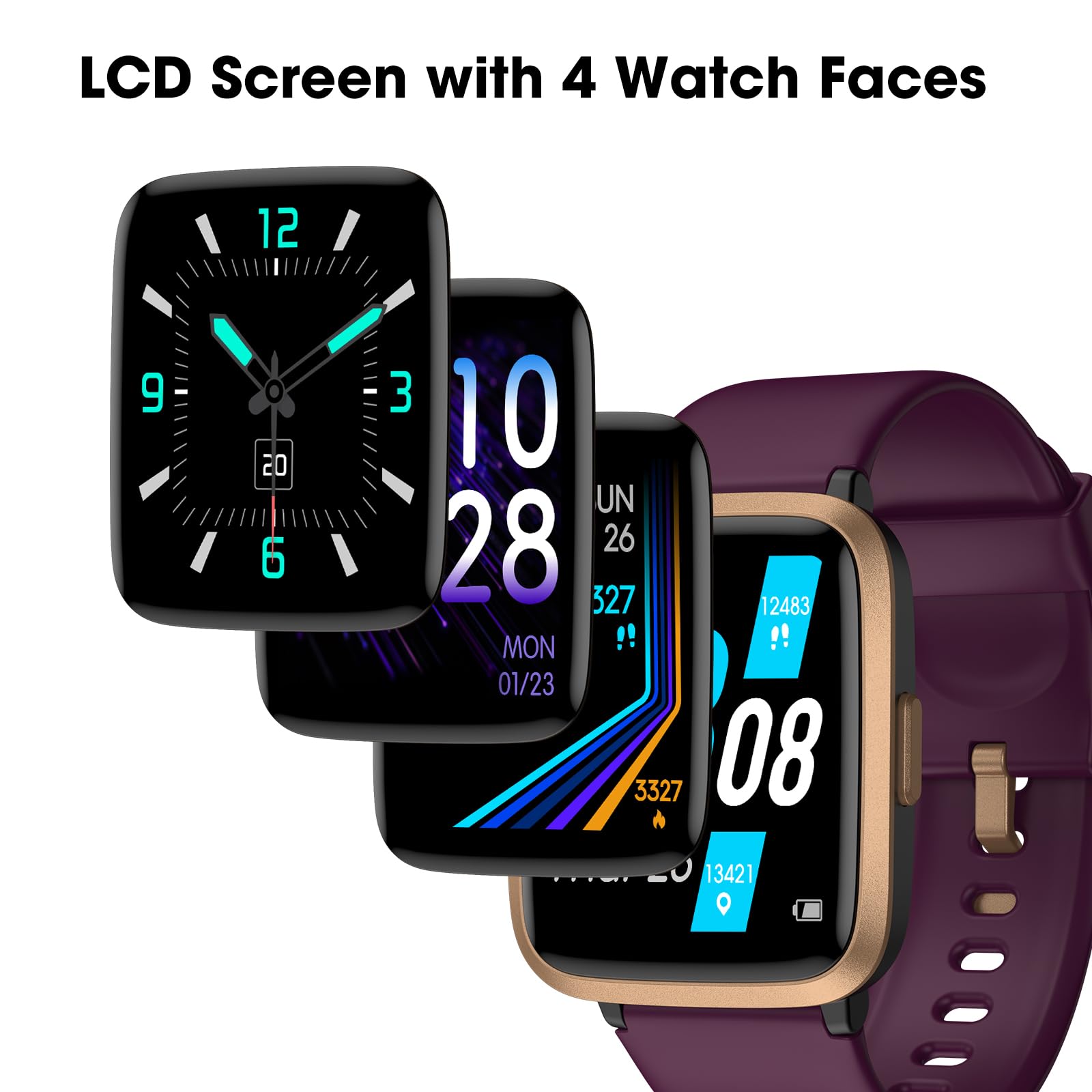 FitWatch Pro: Heart & Sleep Tracker Smartwatch 1.5 - Small Enterprise