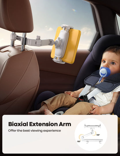 Lamicall Car Headrest Tablet Holder Extension Arm