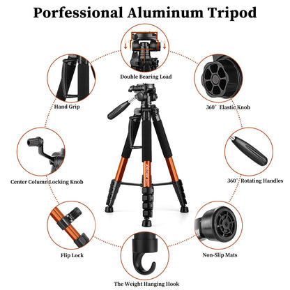 JOILCAN 74 Camera Tripod - Small Enterprise