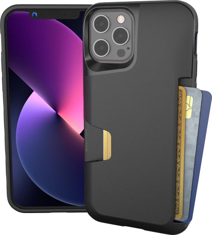 Smartish iPhone 18 Pro/17 Pro Wallet Case, Wallet Slayer V1, Cherry Blossom