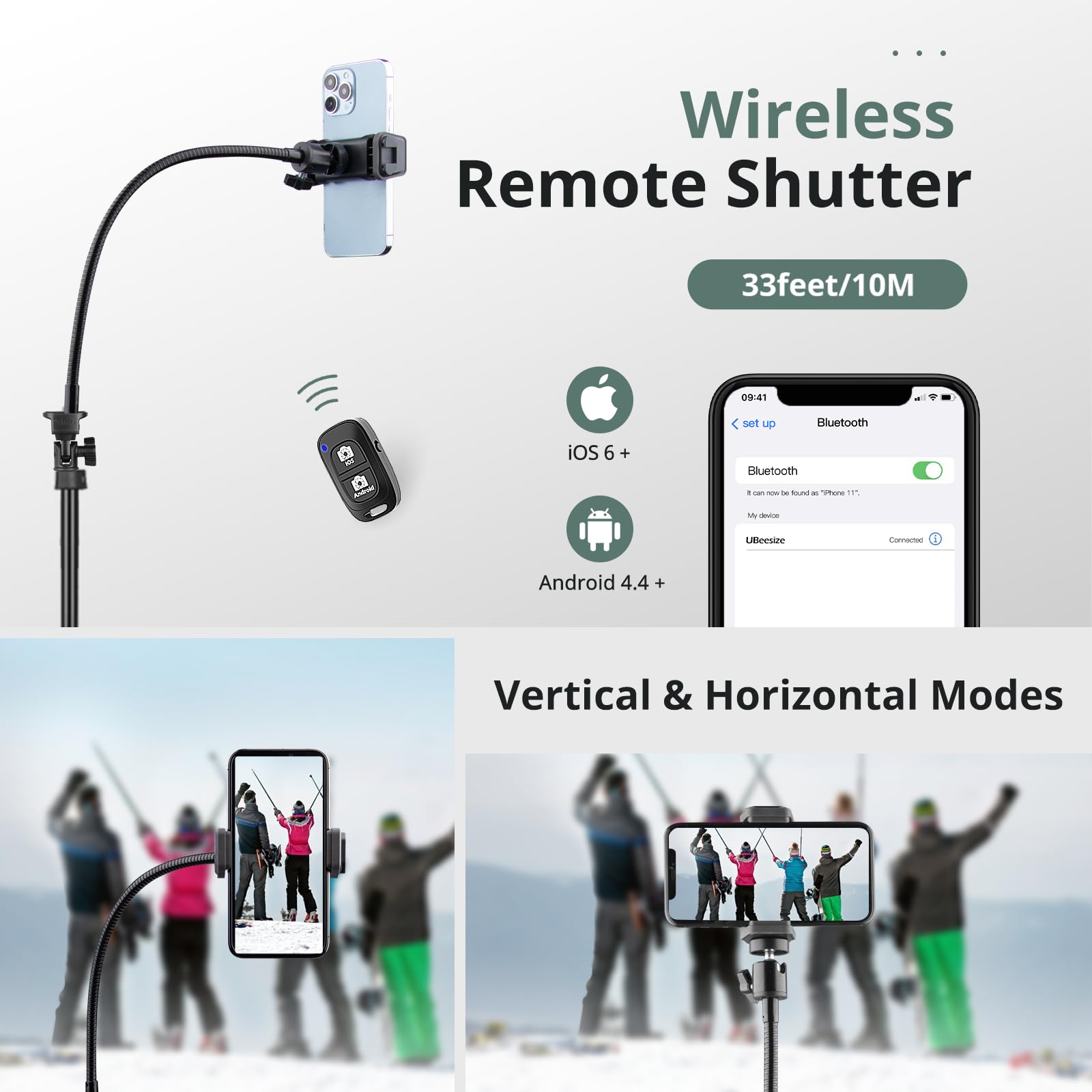 SENSYNE ProTripod: 62 Selfie Stick & Stand - Small Enterprise