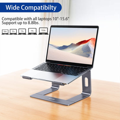 ElevatePro Aluminum Laptop Stand - Ergonomic & Stylish