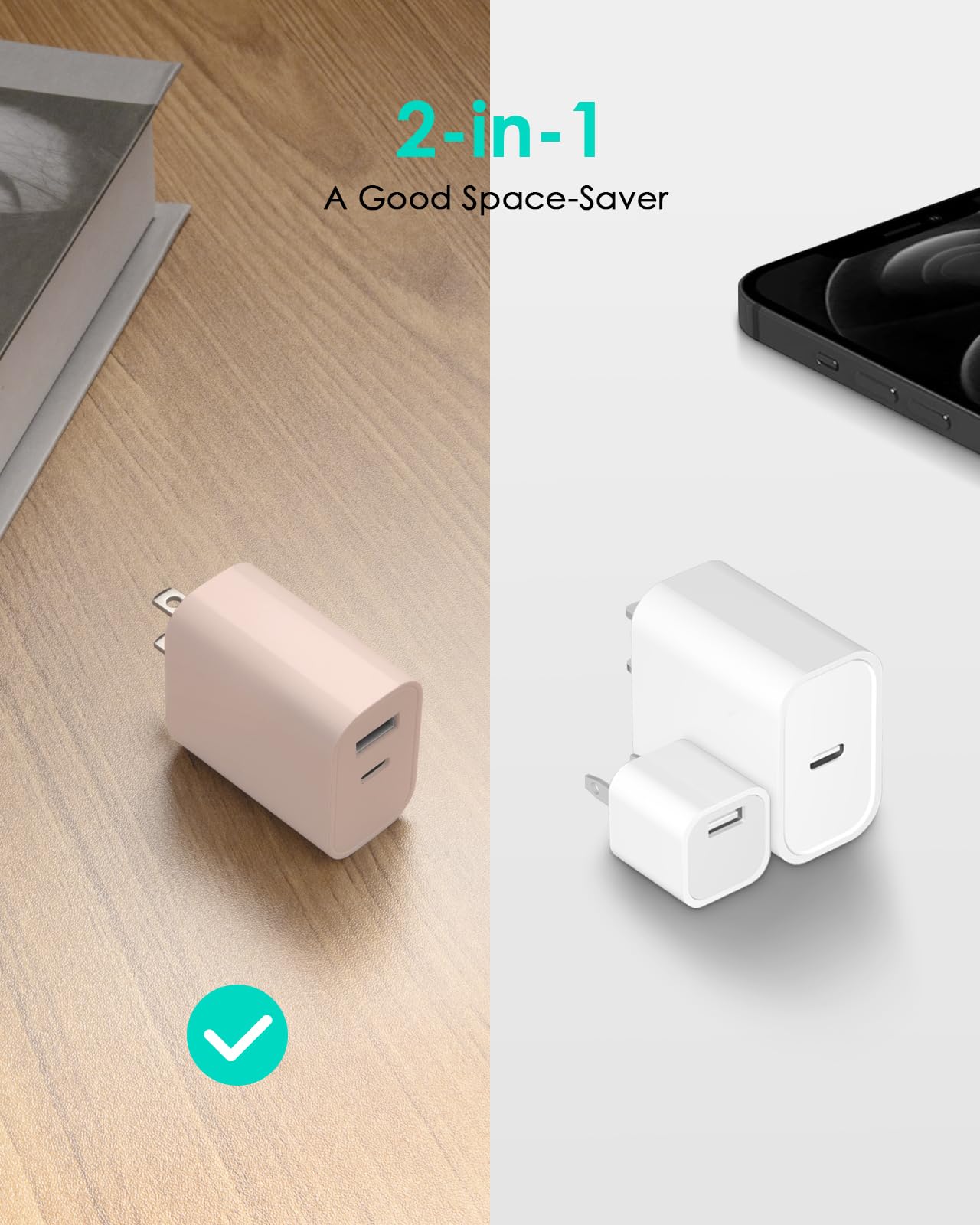 QuadCharge USB-C & QC Charger - Small Enterprise