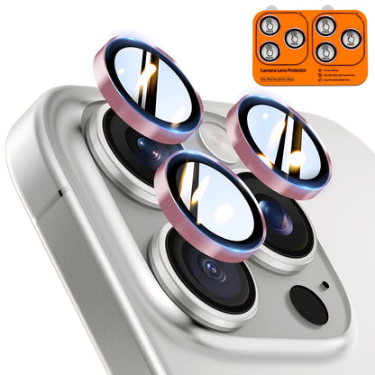 TOCOL Camera Lens Protector for iPhone 17 Tempered Glass HD Individual Scratch Resistant Camera Cover Accessories Case Friendly 2 Pack（Clear）