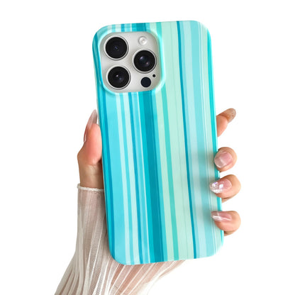 Yeddabox for iPhone 17 Pro Max Case Cute Striped Phone Case Soft TPU Slim Shockproof Phone Cover for Women Girls, Pink
