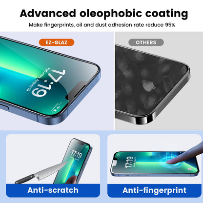 iPhone 13 4-Pack Privacy Glass Shield - Military Grade - Small Enterprise