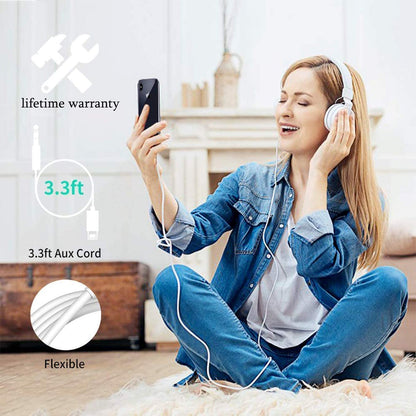 LightningLink: iPhone AUX Cable 3.3ft (White)