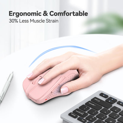 ErgoGlide Wireless: 6-Button, 2600 DPI, 24-Month Power