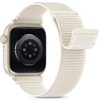 Nylon Loop Sport Band Compatible with Apple Watch Bands 44mm 45mm 46mm 49mm 42mm for Women Men, iWatch Wrist Straps for Ultra 3 2, Se, Series 11 10 9 8 7, Breathable, Soft Band Ideal for Outdoor