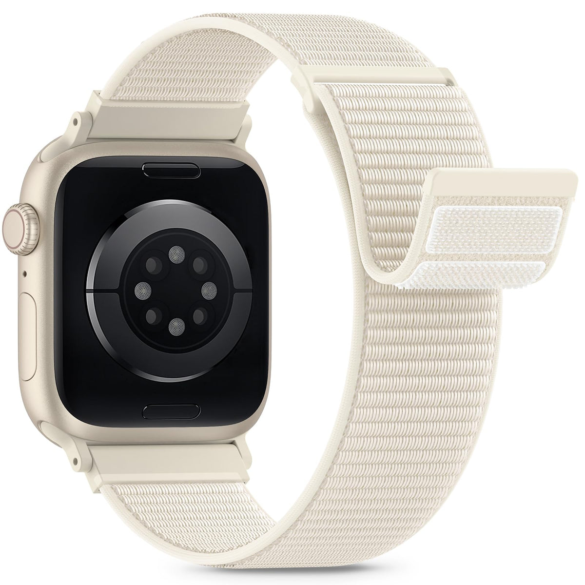 Nylon Loop Sport Band Compatible with Apple Watch Bands 44mm 45mm 46mm 49mm 42mm for Women Men, iWatch Wrist Straps for Ultra 3 2, Se, Series 11 10 9 8 7, Breathable, Soft Band Ideal for Outdoor
