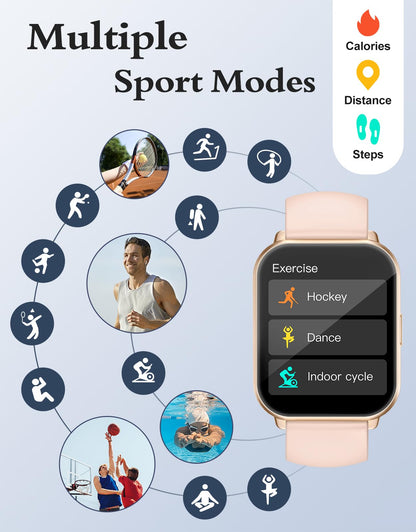 RUIMEN Smartwatch: Answer Calls, Track Fitness - Small Enterprise
