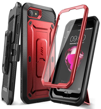 SUPCASE Unicorn Beetle Pro Case for iPhone SE/7/8, Black