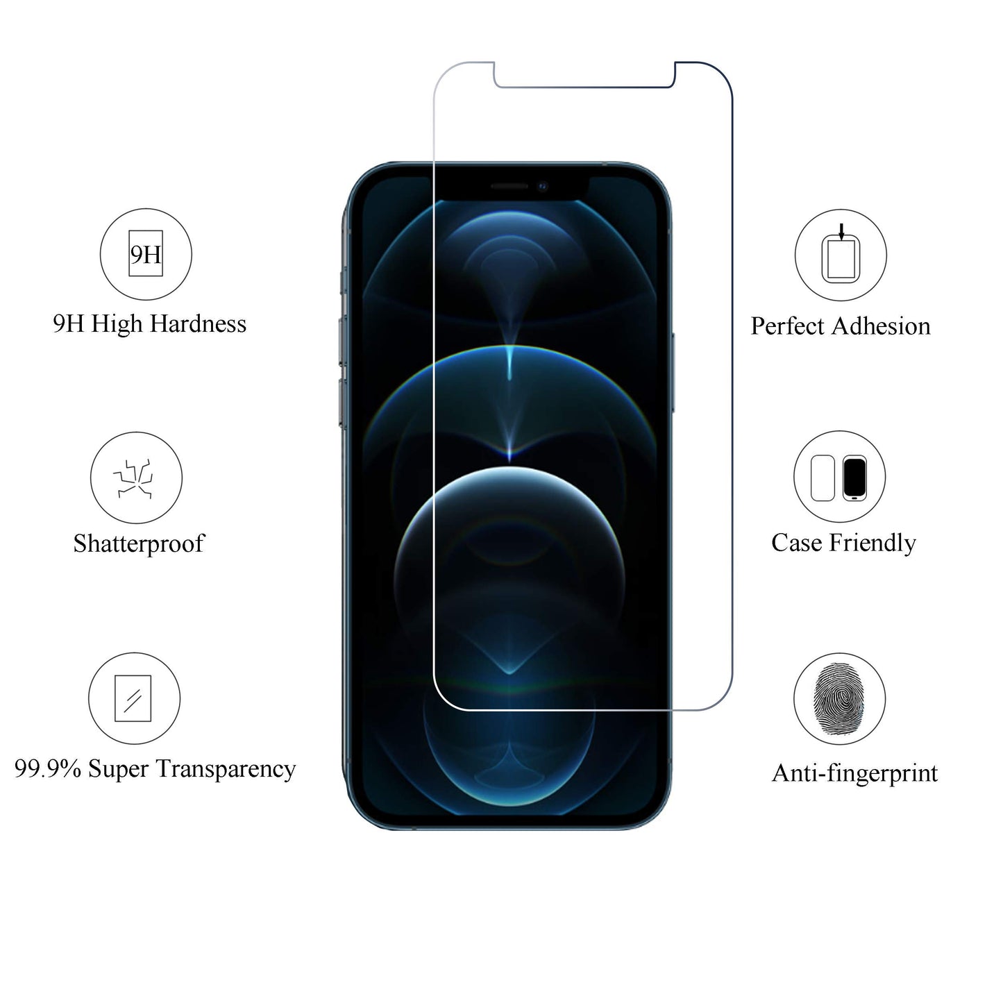 Ailun iPhone 16/15/15 Pro 6.1 Screen Protector 3-Pack