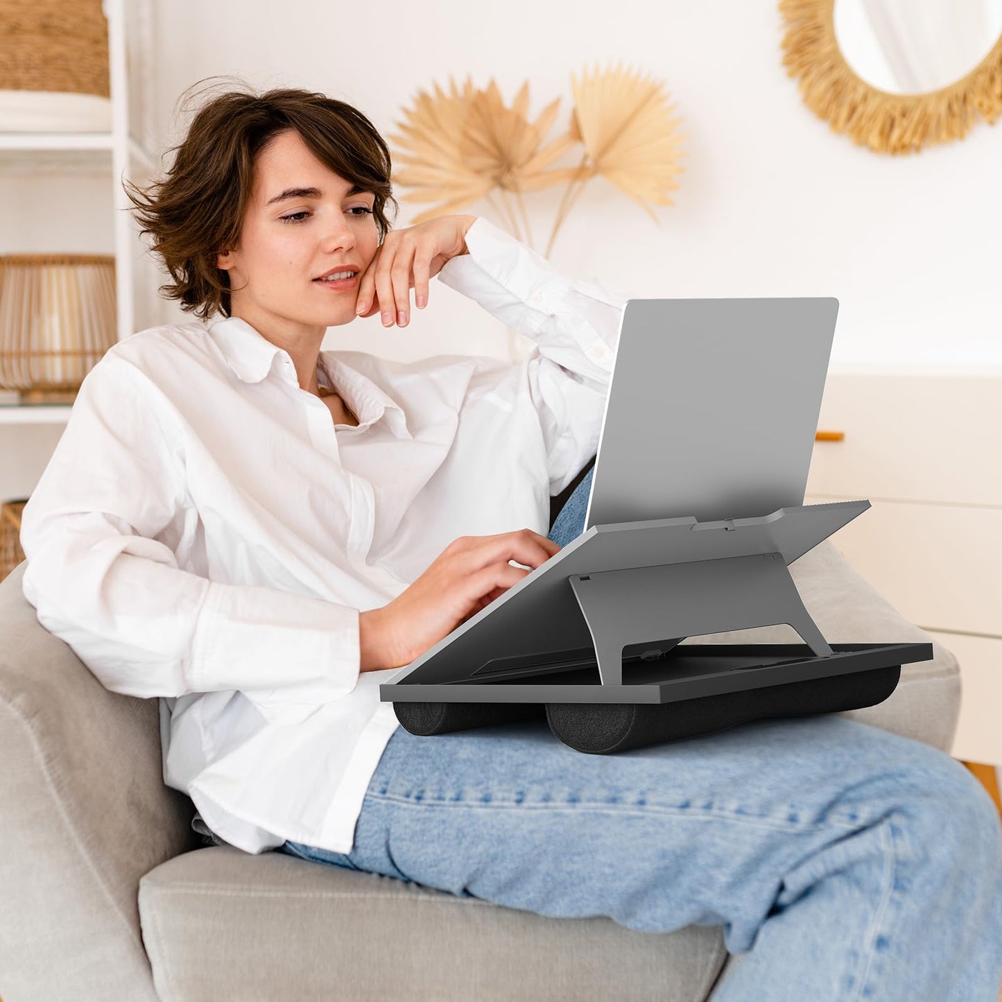 HUANUO FlexiStand: 8-Angle Laptop Comfort Desk