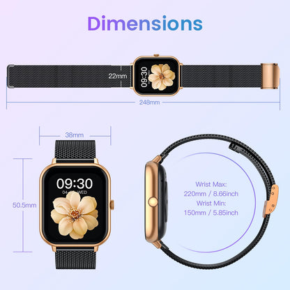 FitGoddess Smartwatch: Health & Fitness Tracker - Small Enterprise