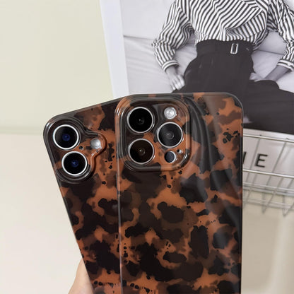 Cute Phone Case for iPhone 15 Pro Case Cheetah Leopard Print