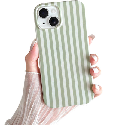 Yeddabox for iPhone 17 Pro Max Case Cute Striped Phone Case Soft TPU Slim Shockproof Phone Cover for Women Girls, Pink