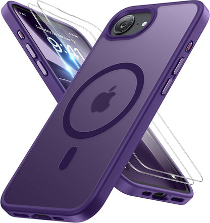 Miracase Magnetic iPhone 14 Case with Protectors