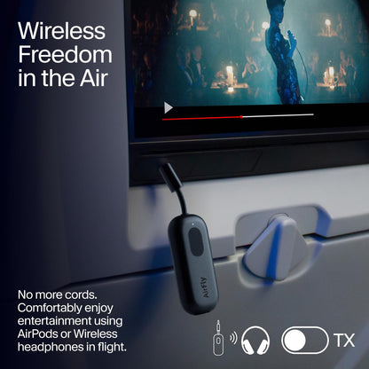 AirFly SE: Bluetooth Audio Adapter for Travel & More - Small Enterprise