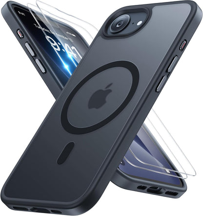 Miracase Magnetic iPhone 14 Case with Protectors